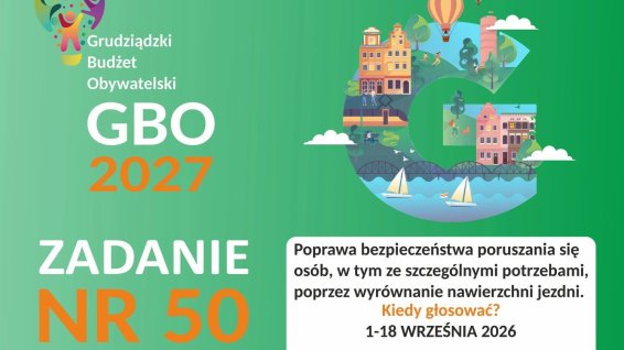 GŁOSUJEMY NA NASZE ZADANIE W RAMACH GBO2027!